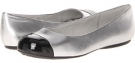 Silver/Black Painted Snake SoftWalk Napa for Women (Size 8.5)