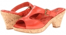 Coral Veg Calf Leather SoftWalk Camden for Women (Size 7)