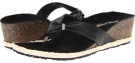 Black/Pewter VIONIC with Orthaheel Technology Dr. Weil with Orthaheel Technology Calm Toe Post Wedge for Women (Size 10)