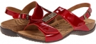 Red Patent VIONIC with Orthaheel Technology Dr. Weil with Orthaheel Technology Sonora Euro Strap for Women (Size 10)
