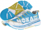 Cyan/White/Citrus 1 Hoka One One Stinson Tarmac for Women (Size 8)