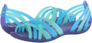 Island Green/Ultraviolet Crocs Huarache Flat for Women (Size 11)