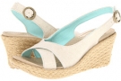 Crocs A-Leigh Linen Wedge Size 10