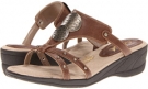 Mid Brown PU Soft Style Talum for Women (Size 9.5)