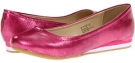 Fuchsia Pearlized Crinkle Patent Soft Style Capri Ballet for Women (Size 6)