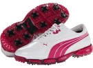 White/Very Berry PUMA Golf Amp Cell Fusion for Men (Size 14)