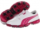 White/Very Berry PUMA Golf Amp Cell Fusion for Men (Size 10.5)