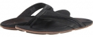 Black/Black Cow Silk OluKai Kakahi for Men (Size 9)