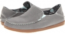 Charcoal/Pale Mint OluKai Nohea Canvas W for Women (Size 7.5)