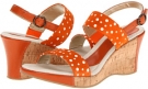 Orange David Tate Rome for Women (Size 5)