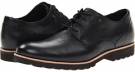 Black Tumbled Rockport Ledge Hill Plain Toe for Men (Size 9.5)