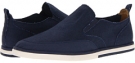 Navy Linen Rockport Weekend Style Slip-On for Men (Size 9)