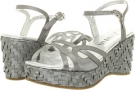 Silver Satin Amiana 15/A5208 for Kids (Size 13)