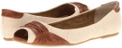 Natural Linen/Cognac Bella-Vita Trina for Women (Size 6.5)