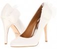 White Satin 2 Badgley Mischka Ciri for Women (Size 10)