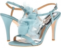 Nile Blue Silk Badgley Mischka Cissy for Women (Size 5.5)