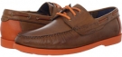 Twill/Corporate Orange Cole Haan Fire Island Boat for Men (Size 8)