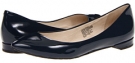 Dress Blue Patent Rockport Ashika Scooped Ballet for Women (Size 10.5)