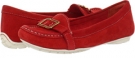 Poppy Red Rockport Etty Enamel Moc for Women (Size 8)