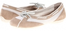 Doeskin Rockport Etty Laced Boat Ballet for Women (Size 6)