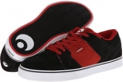 Black/Red/White Osiris PLG VLC for Men (Size 5.5)