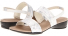 White/Silver Multi Munro American Tangier for Women (Size 11.5)