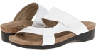 White Leather Munro American Libra for Women (Size 5.5)