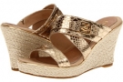 Gold Python Print Sperry Top-Sider Maris for Women (Size 7)