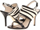 Black Snake Soild/Zebra Haircalf KORS Michael Kors Hutton for Women (Size 11)