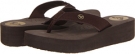 Chocolate Roxy Hula Suede II for Women (Size 9)