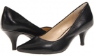 Black Leather Anne Klein Isana for Women (Size 8.5)