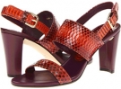 Orange Mali Snake Stuart Weitzman Bander for Women (Size 8)