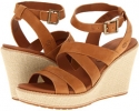 Dark Brown Timberland Earthkeepers Danforth Leather Jute Wrapped Sandal for Women (Size 10)