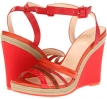 Cherry Tomato/Orange Pop/Sequoia Cole Haan Nassau Wedge for Women (Size 10.5)