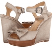 Cement Sunwash Nubuck Frye Alexa Bow for Women (Size 11)