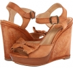 Natural Sunwash Nubuck Frye Alexa Bow for Women (Size 8)