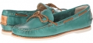 Turquoise Soft Vintage Leather Frye Quincy Tie for Women (Size 11)