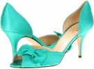 Emerald Satin Kate Spade New York Shalyn for Women (Size 6)