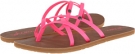 Neon Pink Volcom New School Sandal for Women (Size 5)