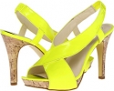 Neon Yellow Patent Romantic Soles Mabry for Women (Size 10)