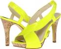 Neon Yellow Patent Romantic Soles Mabry for Women (Size 8)