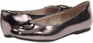 Pewter Metallic Pazitos Orbit Buckle BF PU for Kids (Size 12.5)