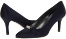 Navy Satin Stuart Weitzman Bridal & Evening Collection Debutant for Women (Size 5)