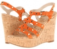 Tangerine Kid Suede KORS Michael Kors Kaida for Women (Size 9)