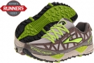 Macaw Green/Dark Gull Gray/String/Black Brooks Cascadia 8 for Women (Size 6)