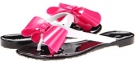 White/Fuchsia Naturino Bow SP13 for Kids (Size 13)