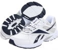 White Pure Silver/Athletic Navy Reebok Infrastructure Trainer for Men (Size 9.5)