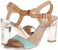 Jade/Natural Vacchetta/Silver Specchio Diane von Furstenberg Patmos for Women (Size 10)