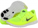 Volt/Summit White/Barely Volt/Medium Base Grey Nike Free 5.0+ for Women (Size 6)