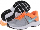 Wolf Grey/Atomic Orange/White/Glacier Ice Nike Dart 10 for Women (Size 11.5)